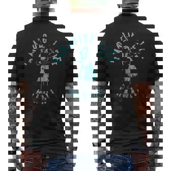 Paradise Life ハワイアロハフラガール ヴィンテージスタイル メンズTシャツ バックプリント - Kawaiitshirt