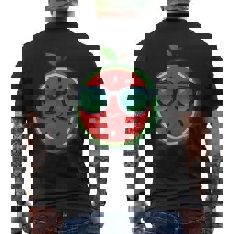 Pastèque Avec Lunettes Deoleil T-shirt imprimé au dos - Cadeauxyz