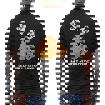 Patates Douces Citation Positive Amusante Légumes T-shirt imprimé au dos - Cadeauxyz