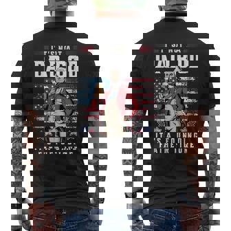 Patriotic Dad Bod Father Figura 4 De Julio Divertida Bandera De Estados Unidos Camiseta Hombre Estampado Espalda - Regaloses