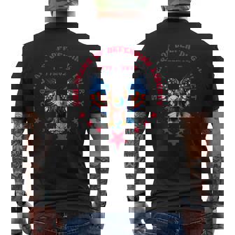 Patriotic Usa Army Us Military Parade 250Th Anniversary 2025 Men's T-shirt Back Print | Mazezy