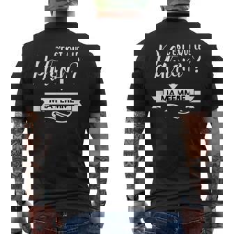 Patron Idee Cadeau Original Pouron Chef Anniversaire T-shirt imprimé au dos - Cadeauxyz