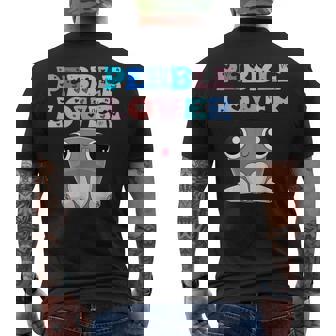 Pebble Lover Dandy's World Pebble Men's T-shirt Back Print - Thegiftio