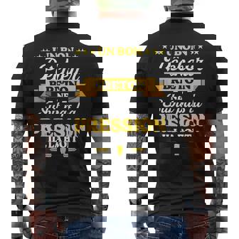 Pêcheur Breton Neubit Pas La Pression Humour Pêche T-shirt imprimé au dos - Cadeauxyz