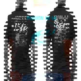 Pêcheur Passion Humour Pêcheport Poisson Homme Cadeau T-shirt imprimé au dos - Cadeauxyz