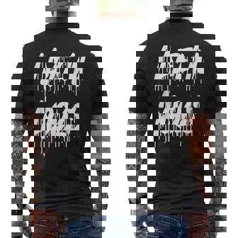 I Pee In Pools 皮肉な皮肉な面白いパーティー駄洒落 Chiling メンズTシャツ バックプリント - Kawaiitshirt