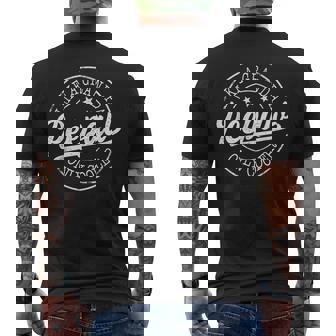 Peepaw Like A Grandpa Only Cooler Peepaw Father's Day Men's T-shirt Back Print - Thegiftio UK