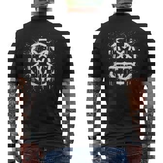 Pentagrammeatanique Gothique Esthétique Occulte Grunge Emo T-shirt imprimé au dos - Cadeauxyz