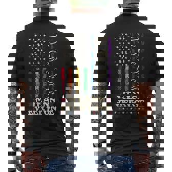 We The People Means Everyone Us Constitution Lgbt Pride Men's T-shirt Back Print | Mazezy