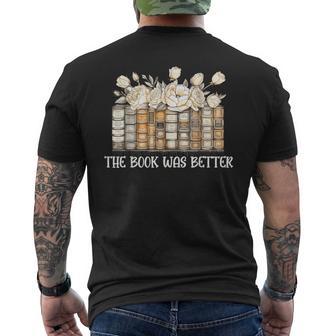 Perfecto Para Los Amantes De La Literatura Que Aprecian El Arte De Camiseta Hombre Estampado Espalda - Regaloses