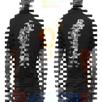 Perro Beagle Obstinado Perro Divertido Para Los Amantes Del Beagle Camiseta Hombre Estampado Espalda - Regaloses