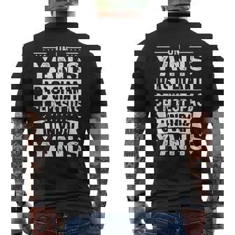 Phrase Drôle Personnalisée Humoristique Homme Chiant Yanis T-shirt imprimé au dos - Cadeauxyz