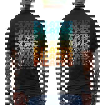 Pilates Retroibes Amateurs De Pilates T-shirt imprimé au dos - Cadeauxyz