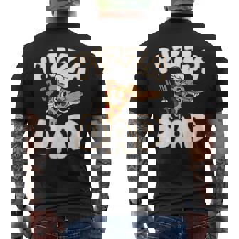 Pizza Papa Pun Pizza Cuisine Italienne Pizza Père Papa T-shirt imprimé au dos - Cadeauxyz