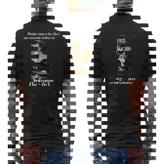 Please Make Everything Go Well For 私だけ 猫の言葉 メンズTシャツ バックプリント - Kawaiitshirt