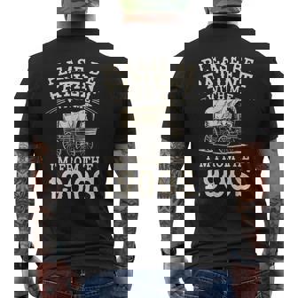 Please Be Patient With Me I'm From The 1900S ユーモア メンズTシャツ バックプリント - Kawaiitshirt