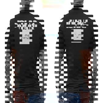 Pohang Flag Apparel ナショナルプライド お土産ギフト メンズTシャツ バックプリント - Kawaiitshirt