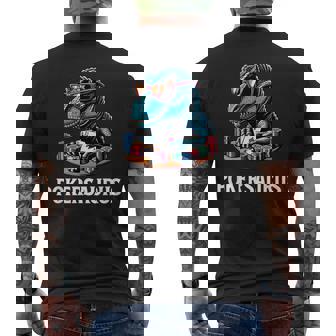 Pokersaurus Dinosaure Poker Drôle T-shirt imprimé au dos - Cadeauxyz