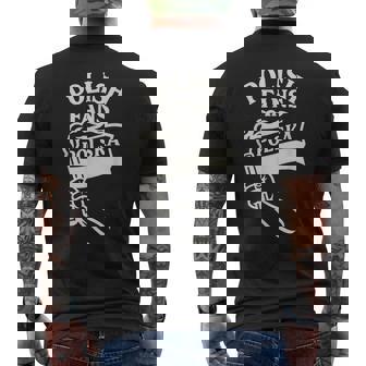 Polish Fans Polish Fanatics Best Fans Polska Fanatycy Men's T-shirt Back Print | Mazezy
