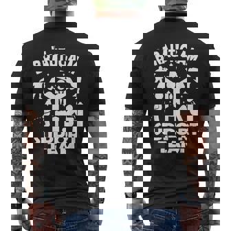 Poltern Jga Team Groom T-Shirt mit Rückendruck - Seseable