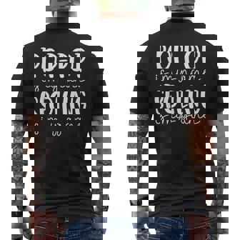 Pop-Pop Is My Name Spoiling Is My Game Pop-Pop Men's T-shirt Back Print - Monsterry