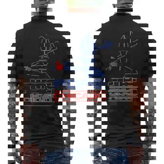 Pope Leo Xiv Pope Chicago Men's T-shirt Back Print | Mazezy