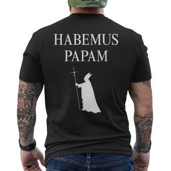 We Have A Pope Men's T-shirt Back Print - Thegiftio UK