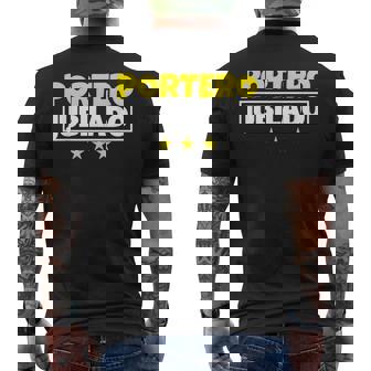 Portero Jubilado Regalo Camiseta Hombre Estampado Espalda - Regaloses