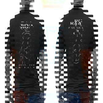 Portugal Braga T-shirt imprimé au dos - Cadeauxyz