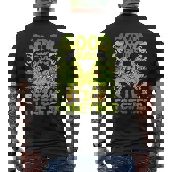 Pot Lovers マリファナ Good Budstick Together Cannabis Weed メンズTシャツ バックプリント - Kawaiitshirt