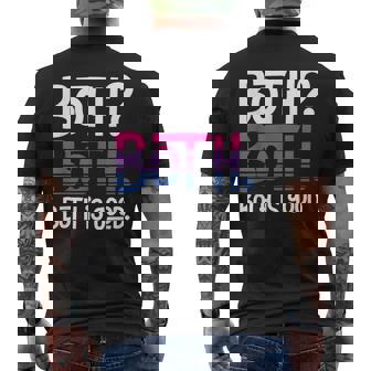 Pride Bisexuality Lgbt Queer Bisexual T-shirt da uomo con stampa posteriore - Novitaregali