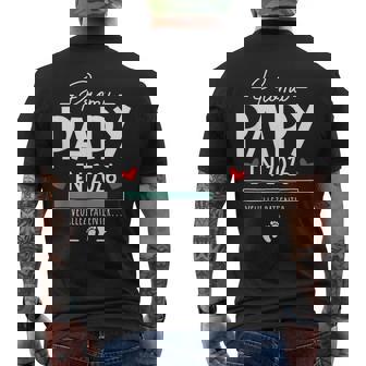 Promu Papy En 2026 Annonce Grossesse 1Er Bébé En Attente T-shirt imprimé au dos - Cadeauxyz
