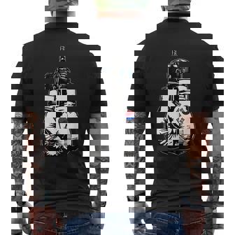 Proud Heritage 韓国国旗 ボクシンググローブ メンズTシャツ バックプリント - Kawaiitshirt