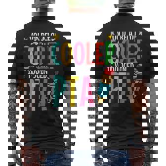 Ptaアペシエーション親教員団体pta会長 メンズTシャツ バックプリント - Kawaiitshirt