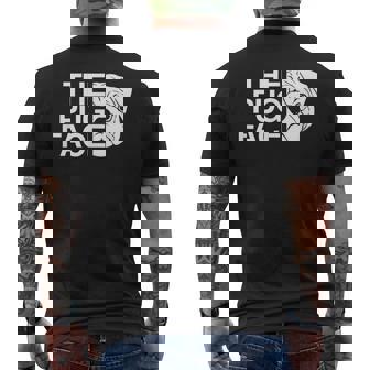 The Pug Face メンズTシャツ バックプリント - Kawaiitshirt