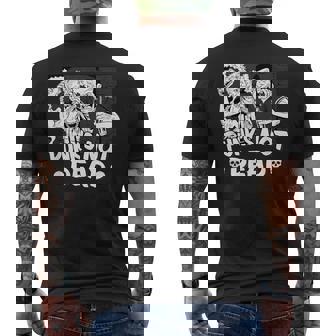 Punks Not Dead Punk Rockkull Punk Is Not Dead T-shirt imprimé au dos - Cadeauxyz