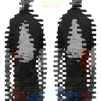 R Muttの噴水 – マルセル・デュシャン美術へのオマージュ メンズTシャツ バックプリント - Kawaiitshirt