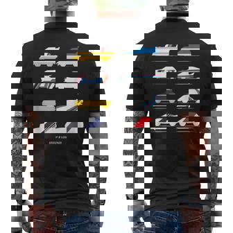 Rally Legends Group B クラシック ラリーカー デザイン メンズTシャツ バックプリント - Kawaiitshirt