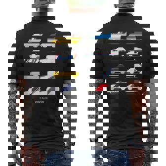 Rally Legends Grupo B Clásico Diseño De Coche Rally In Mangas Camiseta Hombre Estampado Espalda - Regaloses