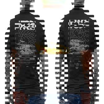 Rana Toro Africana Ropa De Calle Guardián De Ranas Camiseta Hombre Estampado Espalda - Regaloses