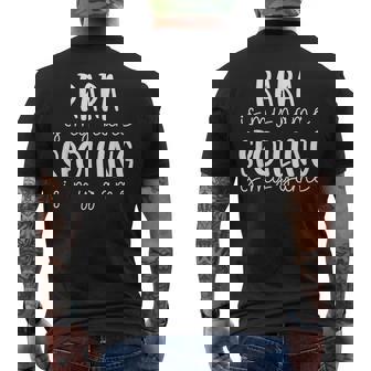 Rara Is My Name Spoiling Is My Game Rara Men's T-shirt Back Print - Monsterry