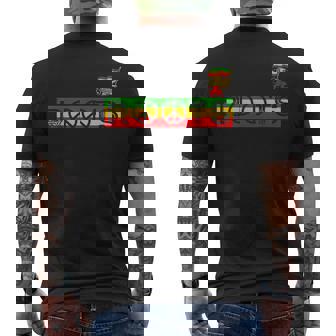 Rasta Reggae Lion Of Judah Casque De Musique Reggae Jamaïcain T-shirt imprimé au dos - Cadeauxyz