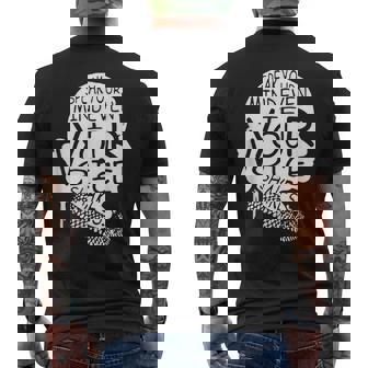 Rbg Ruth Bader Ginsburg フェミニスト 政治ギフト メンズTシャツ バックプリント - Kawaiitshirt