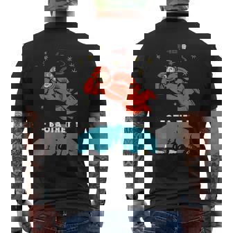 There's No God レトロ 無神論者 ユーリ ガガーリン スペース メンズTシャツ バックプリント - Kawaiitshirt