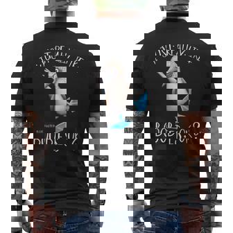 Really Like Blue Feet Boobies アオアシカツオドリのユーモア メンズTシャツ バックプリント - Kawaiitshirt