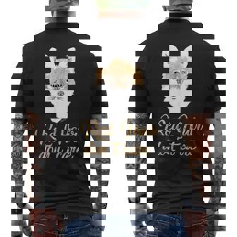 Red Hair Non Cura Messaggio Divertenteolpe Carino T-shirt da uomo con stampa posteriore - Novitaregali