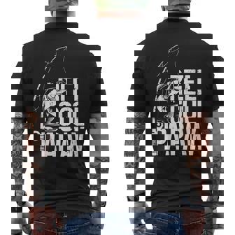 Reel Cool Papaw Papa Fisherman Fathers Day Men's T-shirt Back Print - Thegiftio