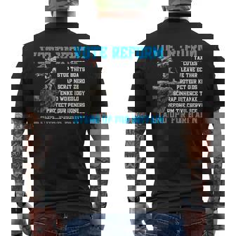 Reform Uk 商品 メンズTシャツ バックプリント - Kawaiitshirt