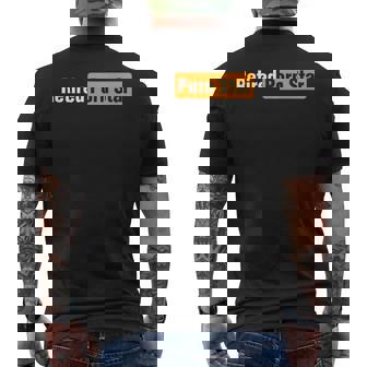 Regalo Para Hombres De Pornografía En Línea Porno In Mangas Camiseta Hombre Estampado Espalda - Regaloses