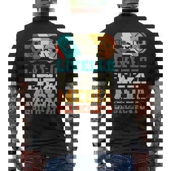 Regalo Terza Media Ragazzo Divertente Livellobloccato Play T-shirt da uomo con stampa posteriore - Novitaregali